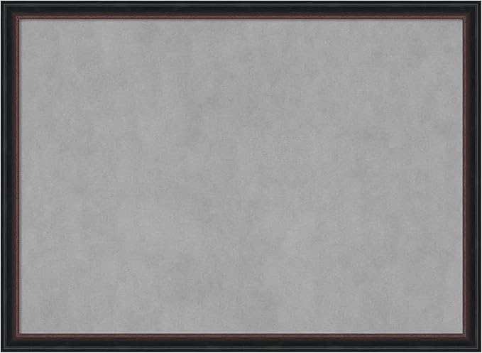 Amanti Art Black Framed Magnetic Board 22x30 Medium Vision Board by AmantiArt