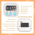 Flutesan 16 Pack Digital Classroom Timers - Image 3