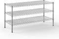 Regal Altair 21" Deep x 54" Wide x 27" Height Wire Shelving Kit | 3-Tier | NSF by Regal+Altair