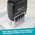 MaxMark Self-Inking Rubber Date Office Stamp - Image 4