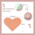 Leather Heart Bookmarks - Image 3