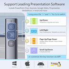 Norwii N95 Presentation Clicker, PowerPoint Clicker - Image 5