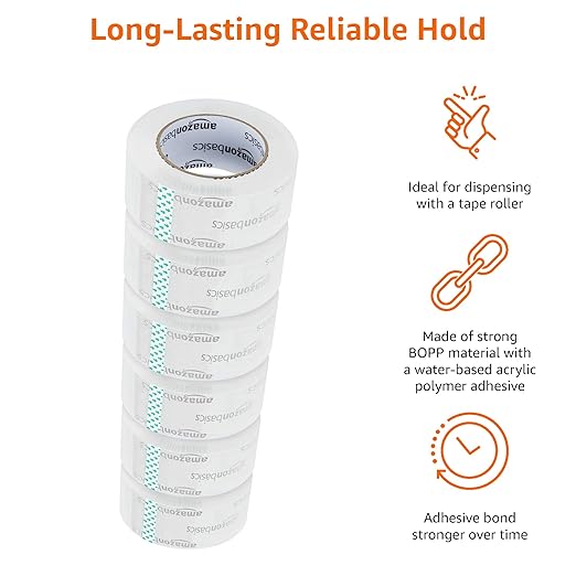 Amazon Basics Packing Tape, Designed - Image 4