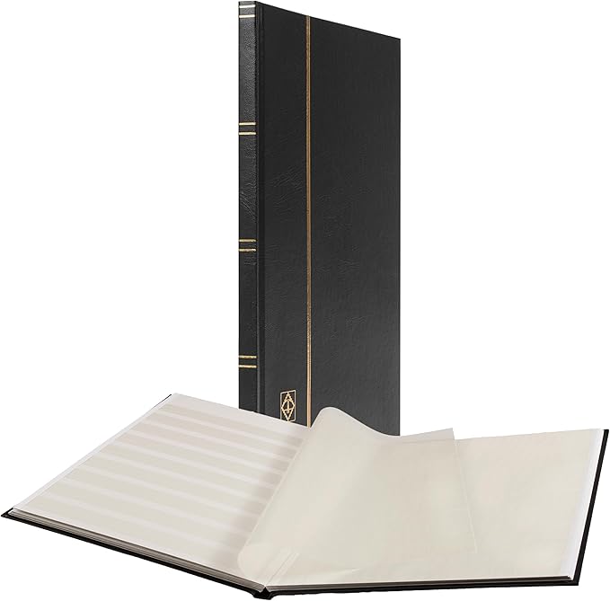 LIGHTHOUSE – “BASIC” Hard Cover Stockbook by Leuchtturm