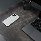 TORONATA Jersey Genuine Calfskin Leather Desk Pad, Office Desk Mat - Image 3