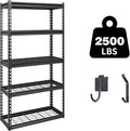 Shuntong The Atlas 30" W x 12" D x 60" H Adjustable Garage Storage Shelves Load by Shuntong
