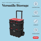 keter stack n rolling tool box modular storage, package contents