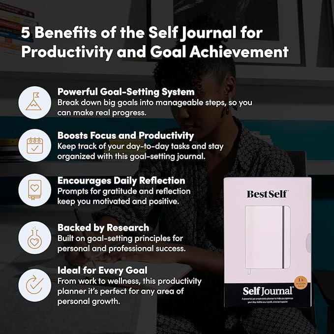 BestSelf 13-Week Self Journal & Goal Planner – Undated Daily ADHD-Friendly - Image 2