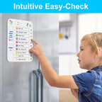 Magnetic Chore Chart for Kids, ADHD Task Tracker Easy-Check Routine Dry Erase - Image 8