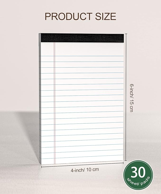 Legal Pads 4x6 Small Notepads, 14-Pck Note Pads - Image 2