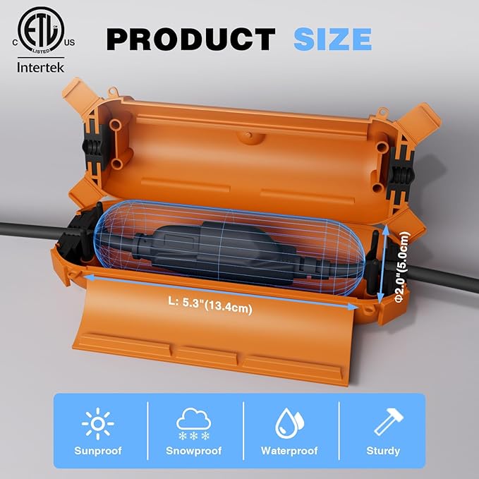 Flemoon Outdoor Extension Cord Safety Cover - Image 3