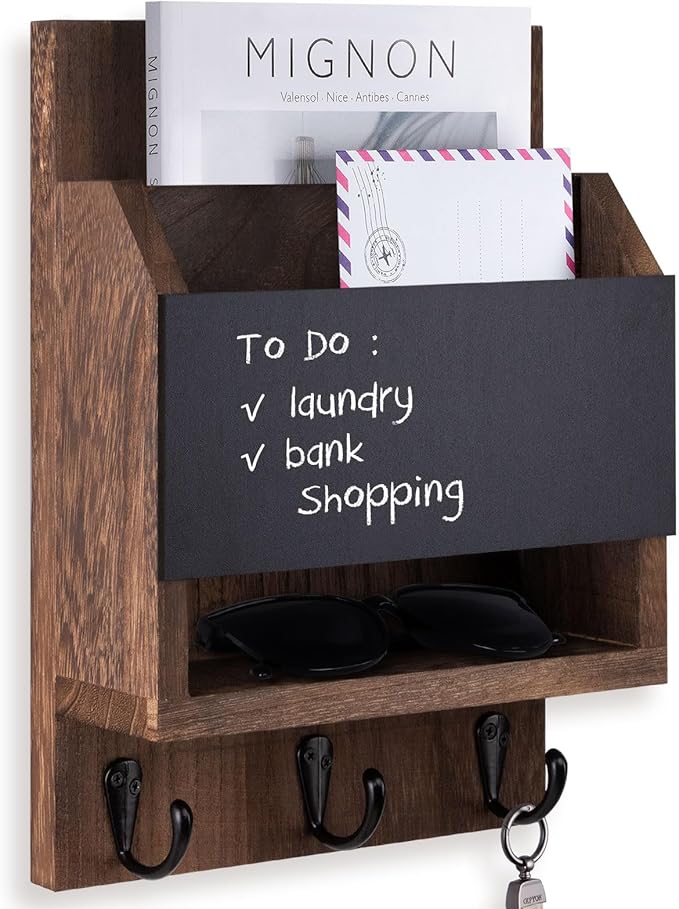 Lucundm Key and Mail Holder for Wall, Key Holder by Lucundm