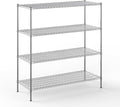 Regal Altair 24" Deep x 60" Wide x 64" Height Wire Shelving Kit | 4-Tier | NSF by Regal+Altair