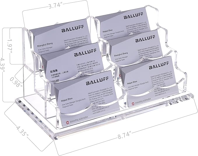 YUXUN Business Card Holder Display - Image 8