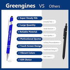 Greengines 50 Pcs Inspirational Pens - Image 4