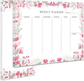 Weekly Planner Notepad Tear Off Set of 2 Weekly Calendar Pad 52 Undated To Do by Yoment-Enjoyyourmoment