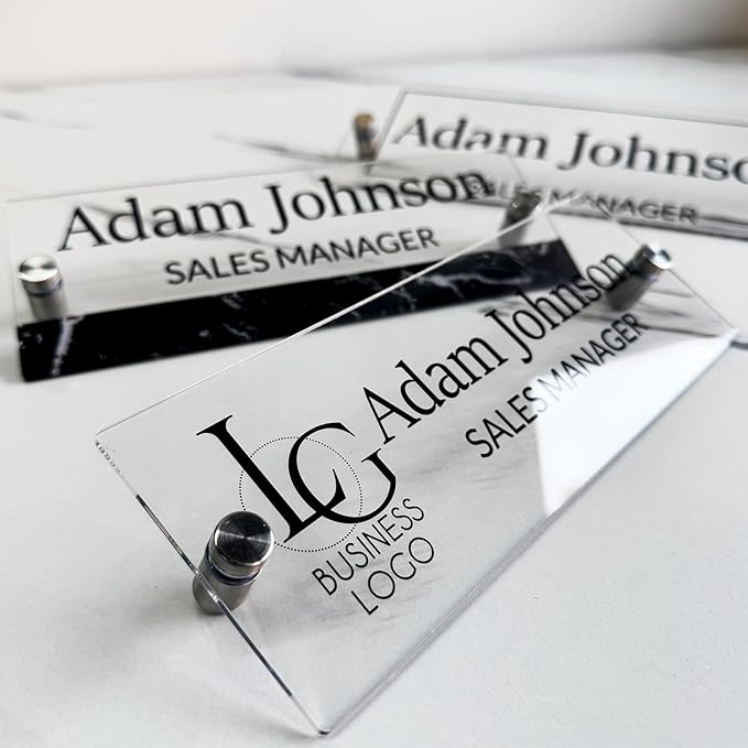 Custom Name Plates for Doors Personalized Wall Name Signs Office Workspace - Image 5