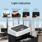Bonsaii 15-Sheet Cross-Cut Paper Shredder, Heavy-Duty Office Use, 35-Min - Image 4