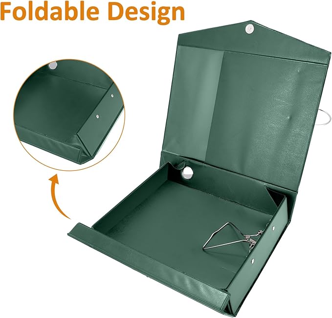 HUA JIE A4 Storage File Boxes Plastic Archives Cases - Image 5