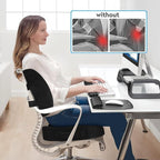 CloudBliss Seat Cushion, Office Chair Cushion, Car Seat Cushion, Lumbar Support - Image 4