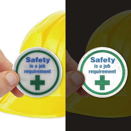 SmartSign Safety is a Job Requirement Pack of 5 Hard Hat Labels | - Image 2