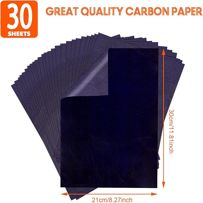 Blue Carbon Paper for Tracing Graphite Transfer-Paper - Image 2