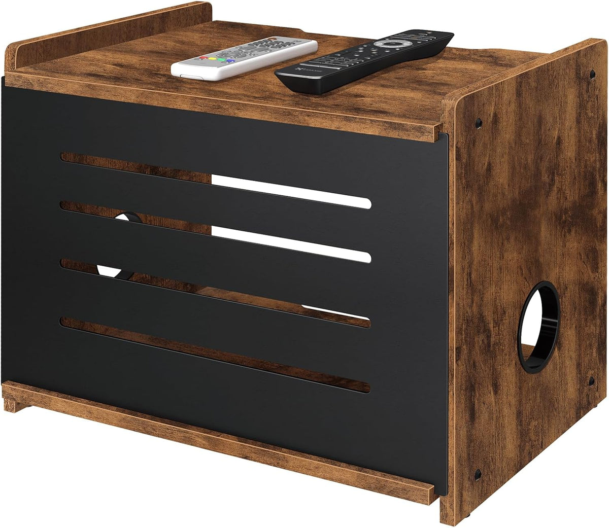 Homode Router Shelf, Wood Wifi Box Hider, Projector Shelf Stand, Router Modem...