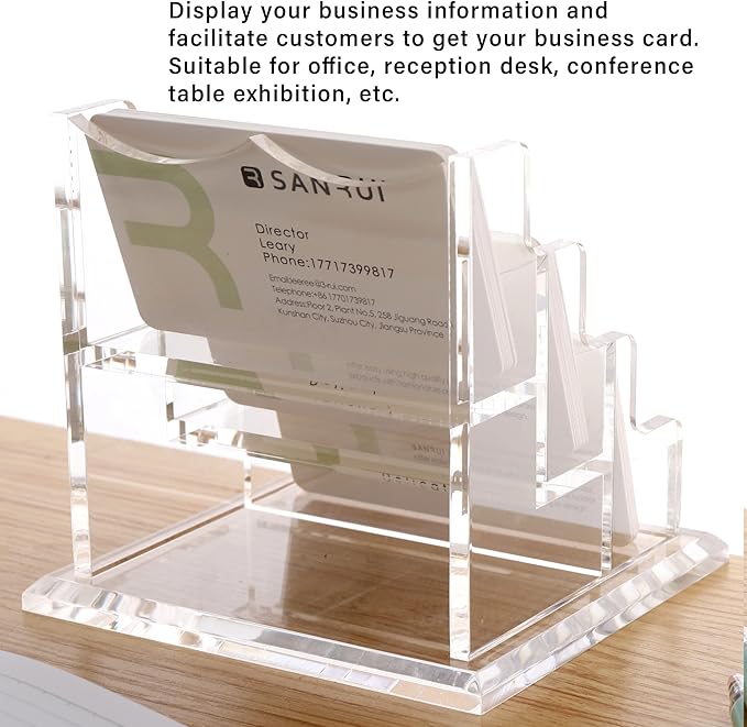 YUXUN Business Card Holder Display - Image 7