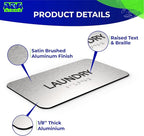 ADASigns Laundry Signs 7" W x 4" H - Image 4