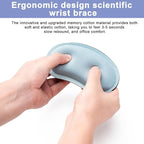 Hoewina Keyboard Wrist Rest, Ergonomic Wrist Rest, Superfine Fabric and Gel - Image 4