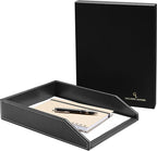 Gallaway Leather Letter Tray Organizer - Image 5