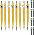 feelake 8 PCS Metal Mechanical Pencil, Durable 0.9mm Drafting Pencil, Comes by Unknown