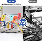 SZ.haitun 40 Pack Cable Labels Tags - Image 4