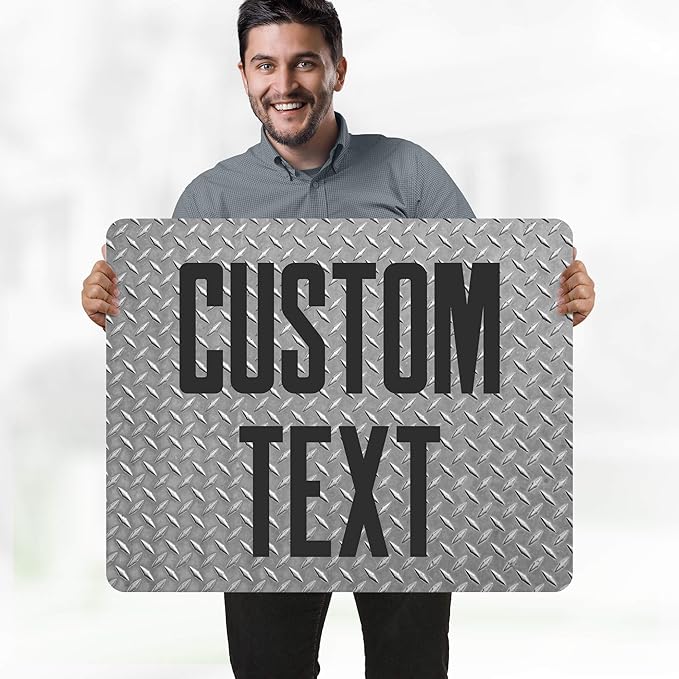 Custom Sign, Custom Street Sign, 11 Font Colors, 13 Font Styles, 4 Hole Options - Image 2