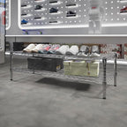 Regal Altair 18" Deep x 48" Wide x 14" Height Wire Shelving Kit | 2-Tier | NSF - Image 2