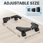Liitrton Mobile CPU Stand Adjustable Computer Tower Stand - Image 2