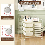 GOFLAME 9-Drawer Rolling Storage Cart, Mobile Utility Cart - Image 6