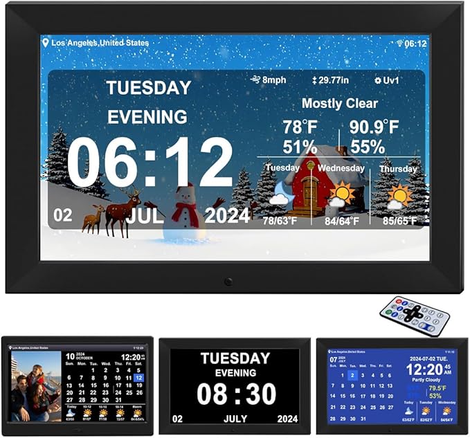 TIMEMOON Digtial Calendar Clock by TIMEMOON
