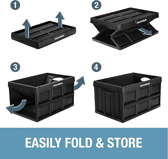 CleverMade Collapsible Storage Bins - Image 5