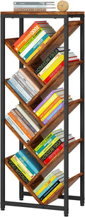 IBUYKE 9 Tier Tree Bookshelf, Floor Standing Wood Bookshelf by IBUYKE