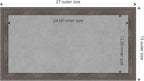 Amanti Art Grey Framed Magnetic Board 15x27 Small Vision Board - Image 4