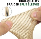 Split Wire Loom Tubing, Cable Protector Sleeve, Braided Cable Management - Image 3