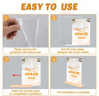 Acrylic Sign Holder 8.5" x 11" - Image 4