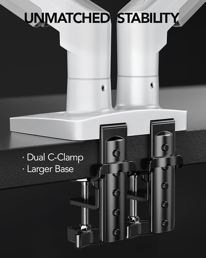 HUANUO Dual Monitor Stand - Image 4