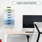EASEPRES 8 Pocket Mesh Hanging Wall File Organizer, Wall Mounted Mail Paper - Image 6