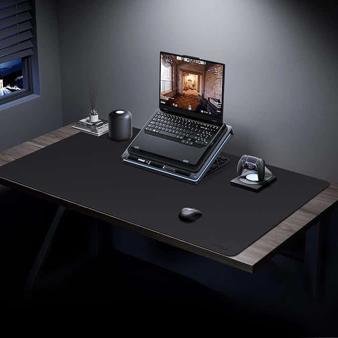 Mydours 43" x 24" Extra Large Desk Pad XXL, Desk Protector Mat - Image 3