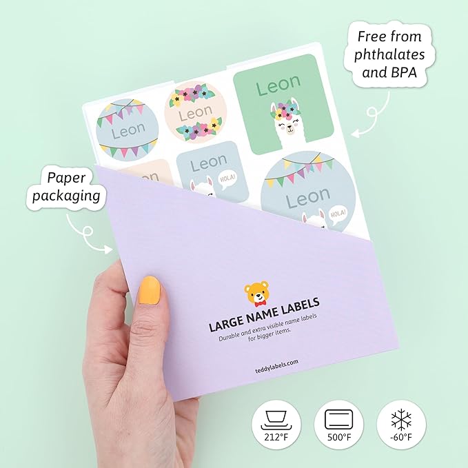 Large Name Labels for Kids - Image 5