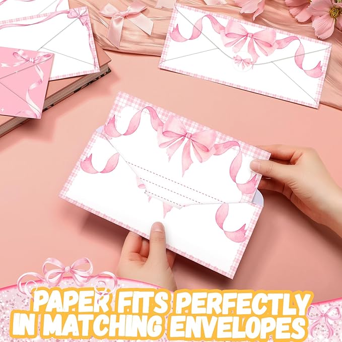 TaoBary 160 Pcs Stationery Paper Set 50 Double Sided Stationery Papers - Image 5