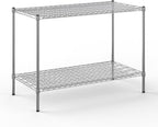 Regal Altair 24" Deep x 48" Wide x 34" Height Wire Shelving Kit | 2-Tier | NSF