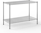 Regal Altair 24" Deep x 48" Wide x 34" Height Wire Shelving Kit | 2-Tier | NSF by Regal+Altair
